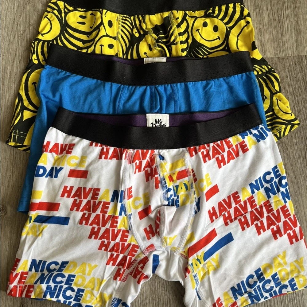 Me Undies Men's Colorful Boxer Briefs - Multi-Pack